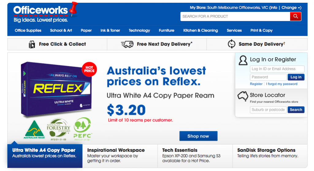 Is the Officeworks reflex paper pricing predatory pricing? Australian Newsagency Blog