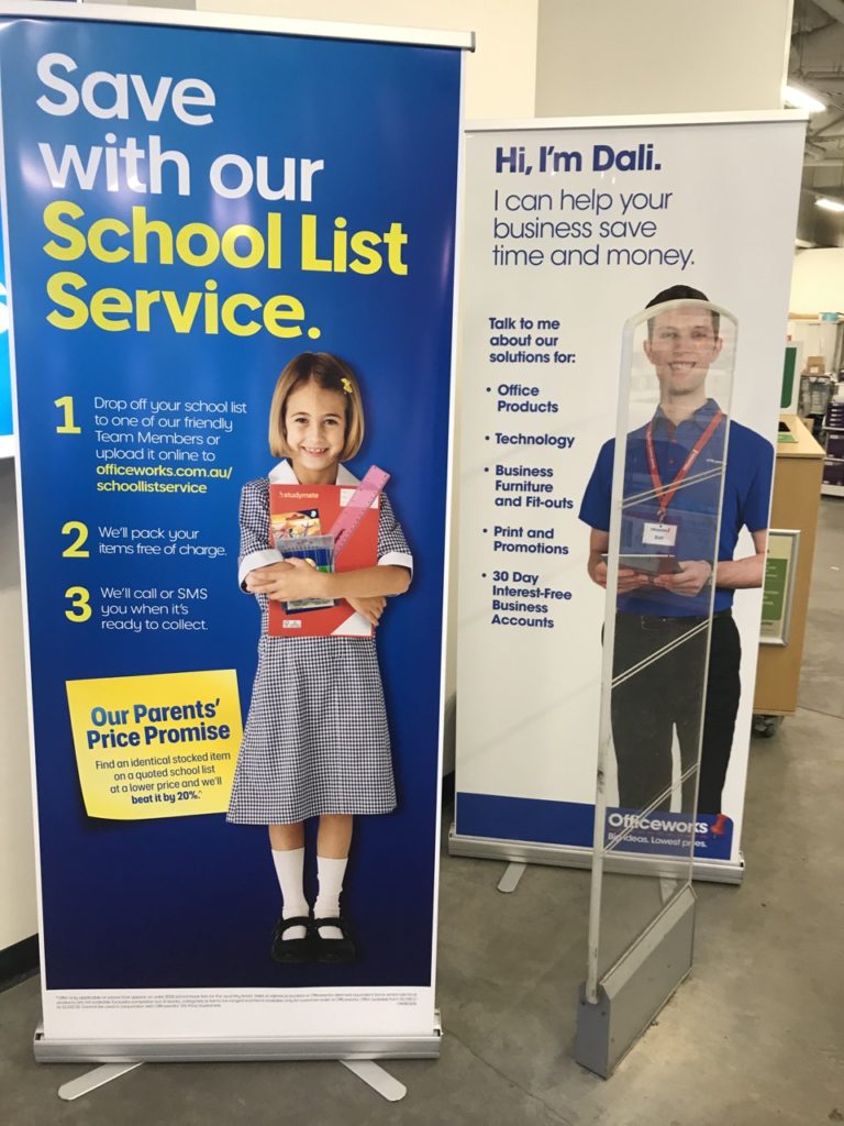 Officeworks actively promoting 2018 school books business Australian