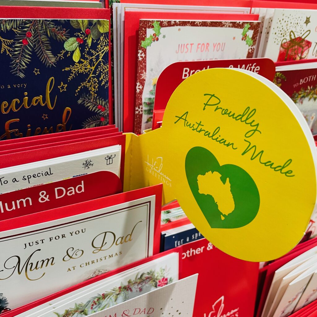 Melbourne made Christmas cards are proving to be popular this Christmas