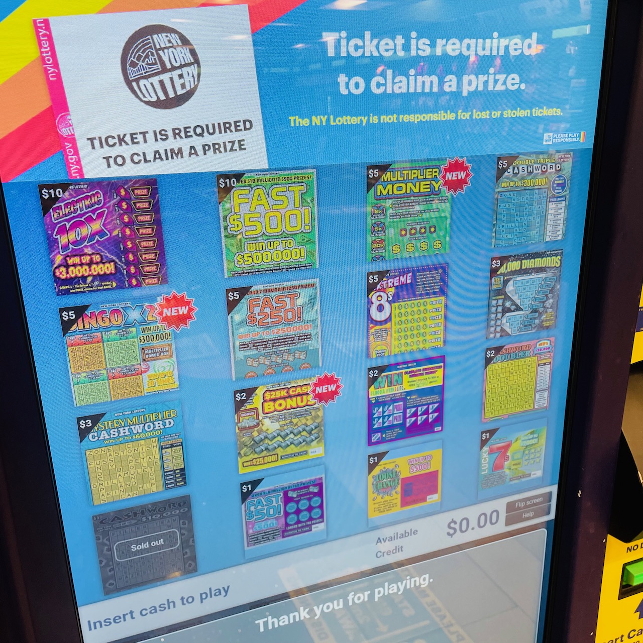 More selfserve lottery kiosks in New York Australian Newsagency Blog
